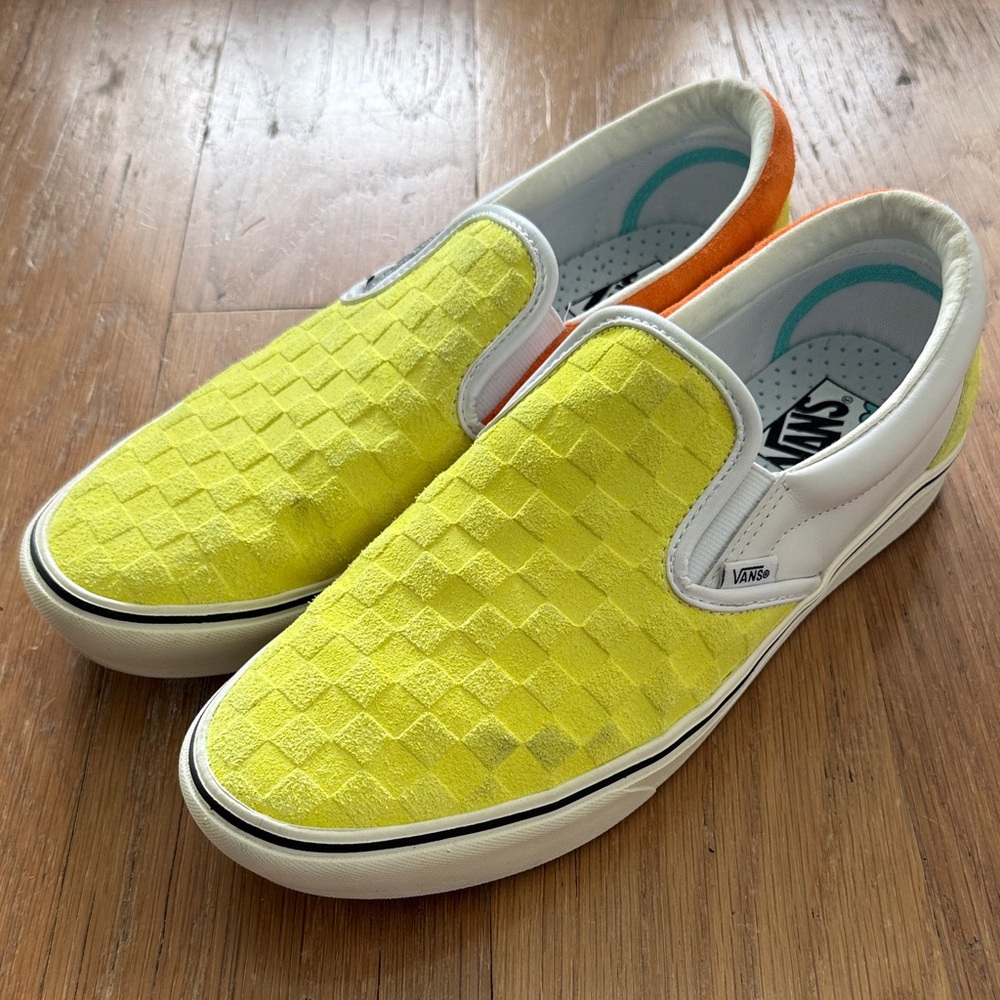 Vans x Penn Yellow and Orange Comfy Cush - Picture 4 of 7